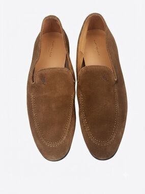 Kurt Geiger Chestnut Suede Men's Slip-On Loafers